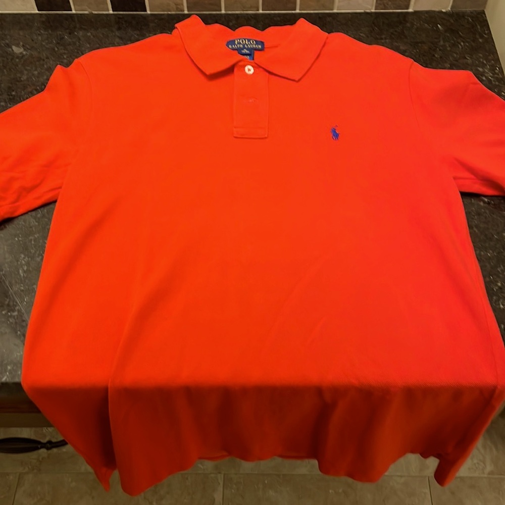 Polo by Ralph Lauren XL Deep Orange Polo